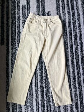 Vintage Polo Ralph Lauren Butter Yellow Jean Pants